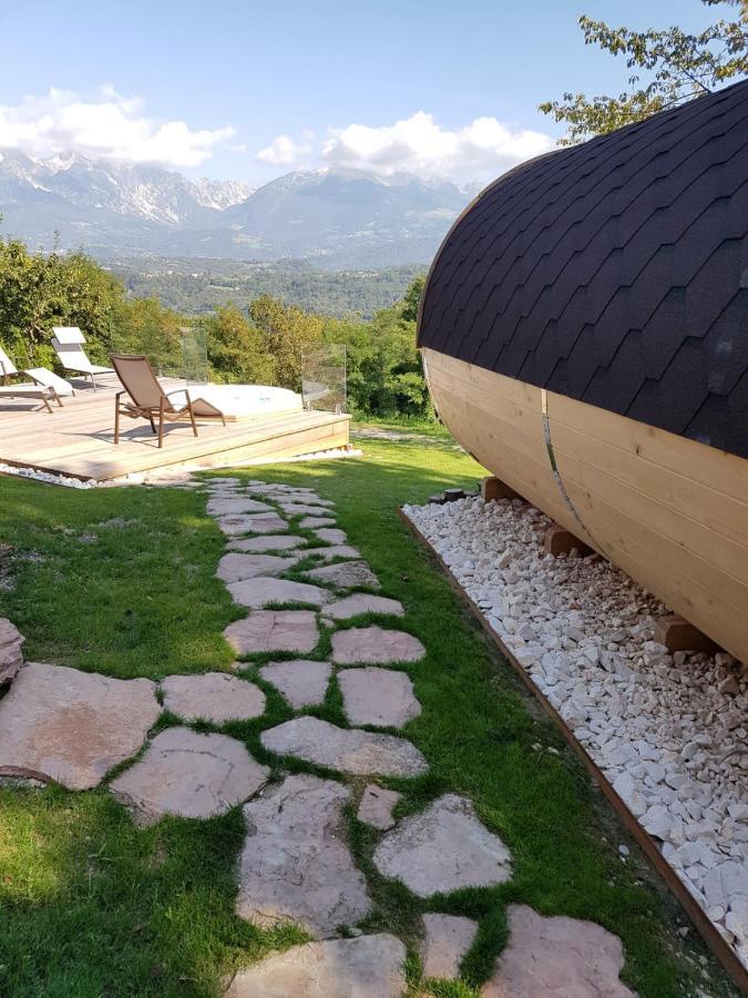 Agriturismo La Giasena Ponte nellʼAlpi Dış mekan fotoğraf